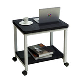 NNETB Movable Coffee Side Table with Wheels
