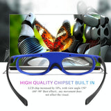 Home Theater 3D Glasses - Active Shutter For Projectors & Tvs-1915197751596027909