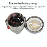 Water Leak And Overflow Detector With Sound And Light Alarm - Waterproof-1915197926238457860