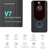 1080P Full Hd Wifi Security Doorbell With Intercom And Weather Resistance-1915197884018593795