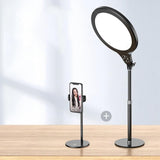 26Cm Live Broadcast Beauty Light Bracket - Medium Version & Black Desktop Photography-1915196975586873351
