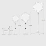 26Cm Live Broadcast Beauty Light Bracket - Medium Version & Black Desktop Photography-1915196975586873349