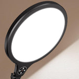Large Desktop Beauty Fill Light Bracket For Live Broadcast And Photography - 14.2 Inch / 36Cm - Black-1915196658828840962