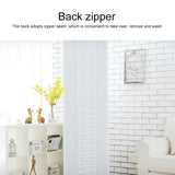 Vertical Cabinet Air Conditioning Dust Cover - All-Inclusive Fabric - Dark Grid Bear - 170X50X30Cm-1915197166234767364