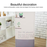 Green Plant Fabric Dust Cover For Vertical Cabinet Ac - 170X50X30Cm All-Inclusive-1915197464416227331