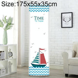 Vertical Cabinet Air Conditioning Cover - All-Inclusive Fabric - 175X55X35Cm - Sailboat Design-1915198034287923200