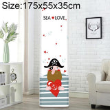 Complete Vertical Cabinet Air Conditioner Cover - Pirate Design 175X55X35Cm-1915197221666689031