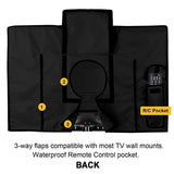 Universal Outdoor Tv Cover - Waterproof & Dustproof - Fits 40-42 Inches-1915197807946502147