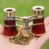 Gold Plated Classical Mirror Telescope - 3X25 Belt-1915197092331130882
