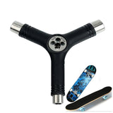 Y-Shaped Skateboard Tool For Bearing Repair - Black-1915196523591897094