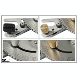 Table Saw Measuring Tool - Woodworking Pusher Slide Ruler-1915197857040830466