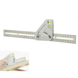 Woodworking Triangle Ruler - Multifunctional Measuring Tool-1915197598348742657