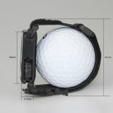 Black Portable Golf Watch With Manual Counter-1915197123532558340