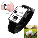 Black Portable Golf Watch With Manual Counter-1915197123532558342