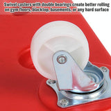 Square Four-Wheel Scooter For Children'S Balance Training - Red Blow Molding-1915198357412909059