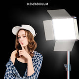 55W Flat Panel Live Broadcast Fill Light With Knob - 3000K-6500K-1915198093746376706