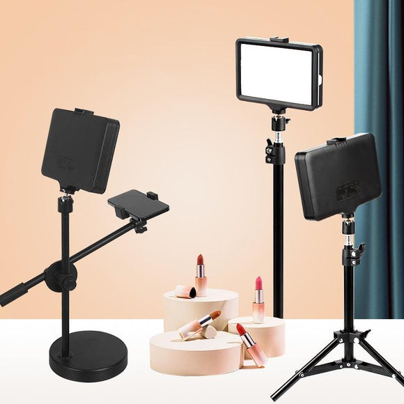 Adjustable 6 Flat-Panel Live Fill Light With Overhead Bracket - 3200-5500K-1915197024400183297