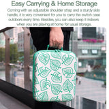 Horizontal Forest Friends Switch Game Storage Bag-1915198128169029637