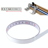 Self-Adhesive Steel Ruler With 1M Tape Measure - Sticky Scale-1915197456413495302