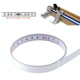 Self-Adhesive Steel Ruler With 1M Tape Measure - Sticky Scale-1915198010212618240