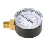 Shockproof Hydraulic Pressure Gauge For Pool Filters - Stainless Steel-1915198065640345601