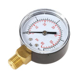 Shockproof Hydraulic Pressure Gauge For Pool Filters - Stainless Steel-1915198065640345602