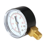 Shockproof Hydraulic Pressure Gauge For Pool Filters - Stainless Steel-1915198065640345603