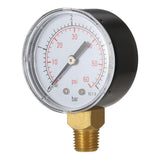 Shockproof Hydraulic Pressure Gauge For Pool Filters - Stainless Steel-1915198065640345604