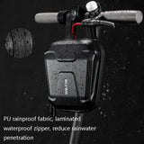 Universal Waterproof Front Bag For Scooters And Bicycles - Reflective Warning-1915197194718285829