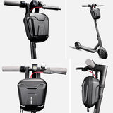 Universal Waterproof Front Bag For Scooters And Bicycles - Reflective Warning-1915197194718285833