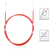 2-Pack Rear Disc Brake Cable For Xiaomi Mijia M365 Electric Scooter - Red-1915196852270141442