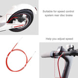 2-Pack Rear Disc Brake Cable For Xiaomi Mijia M365 Electric Scooter - Red-1915196852270141445