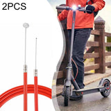 2-Pack Rear Disc Brake Cable For Xiaomi Mijia M365 Electric Scooter - Red-1915196852270141440