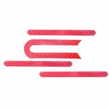 Reflective Strip For Xiaomi M365 Pro Scooter - U-Shaped Front And Rear Red-1915196881479274497