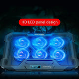 Lcd Gaming Notebook Cooler With Exhaust Fan-1915196911695040516