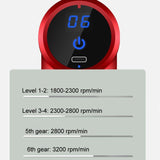 Electric Shock Muscle Massage Gun - Mini Black Pocket-1915197462788837377