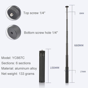 Feiyu G5 / Spg / Wg2 Gimbal Extension Rod For Dji Pocket / Pocket 2-1915197640371474433