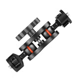 Yj Magic Arm Bracket Mount With 1 / 4 Inch Ball Head - Black-1915197613964136448