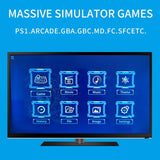 Mini Cube Arcade Console With 2.4G Controllers - 64G Tf Card Support-1915197261776818182