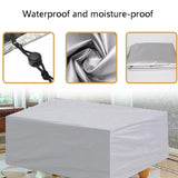 Water-Repellent Billiard Table Cover - 287X155X82Cm - Black-1915196650926772229