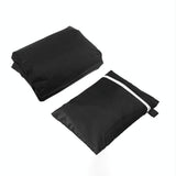 Waterproof Outdoor Bench Cover - Fits 4 Seats - 190X66X89Cm - Black / Silver-1915196652180869125