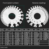 Stainless Steel Welding Gauge For Thickness And Inspection-1915197111255830537