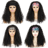 Floral Design Volume Hairband Wig In 1B C Colour-1915197842021027841