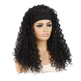 Floral Design Volume Hairband Wig In 1B C Colour-1915197842021027842