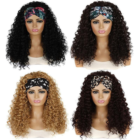 1B Xc Volumizing Hairband Wig Headgear - Colour Option-1915197650446192641