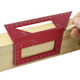 Multi-Function T-Shaped Marking Gauge For Woodworking - Aluminum Alloy-1915196691439554567