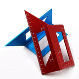 Multi-Function T-Shaped Marking Gauge For Woodworking - Aluminum Alloy-1915196691439554564
