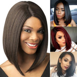 Women Short Synthetic Bobo Hair Cover-1915198296780050434