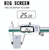 Digital Display Vernier Caliper - 0-150Mm Stainless Steel - Green-1915197423706312709