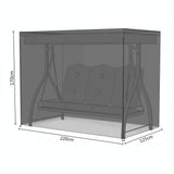 Waterproof Swing Dust Cover For Outdoor Garden Rocking Chair - 220X125X170Cm Size-1915197005399986182